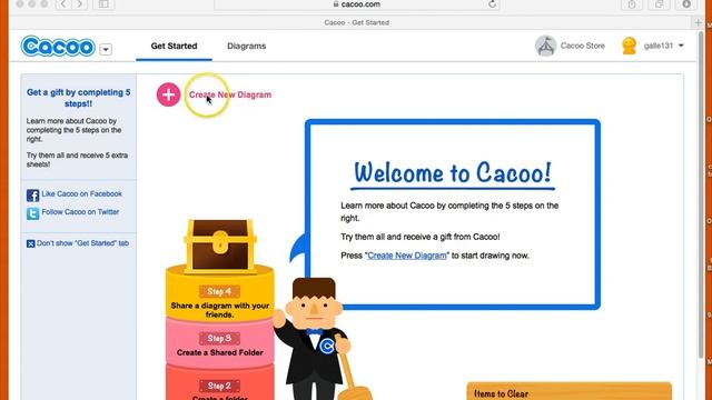 Cacoo смотреть онлайн