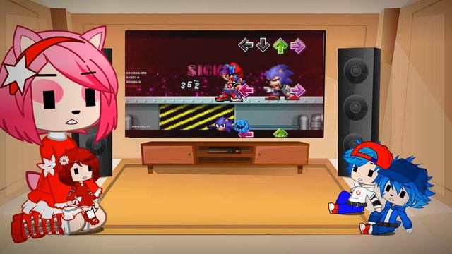 SonAmy & FNF OG React - Friday Night Funkin VS Sonic.EXE VS Boyfriend & Sonic | FNF Mod | FF Mix смотреть онлайн