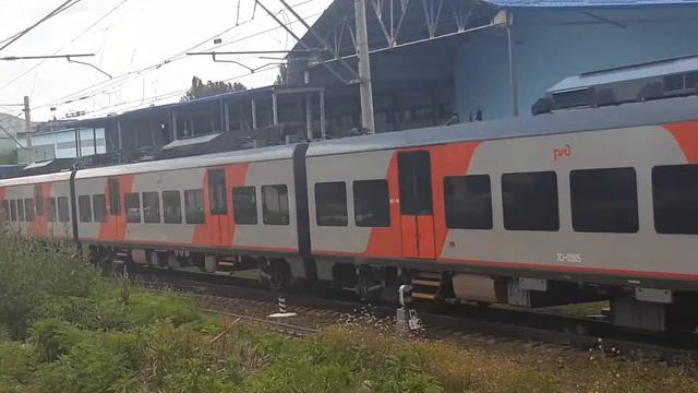 Электропоезд ЭС1-039 "Ласточка" смотреть онлайн