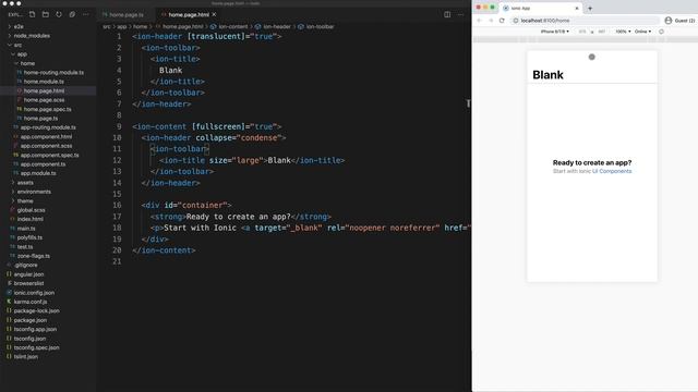 Lesson 01: Anatomy of an Ionic Application [PREVIEW of Creating Ionic Applications with Angular] смотреть онлайн