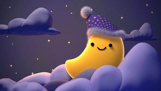 Relaxing Piano Melody | Sleep Moon Lullaby Music | Music For Kids & Toddlers смотреть онлайн