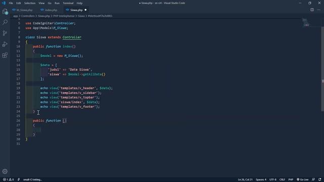5 CRUD | Create Data menggunakan Modal Box - Tutorial CodeIgniter 4 & Bootstrap 4 смотреть онлайн