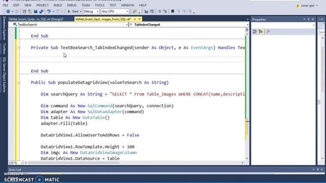 VB.Net - How To Insert Update Delete Search Display Images From SQL SERVER Database +Code Part 6/7 смотреть онлайн