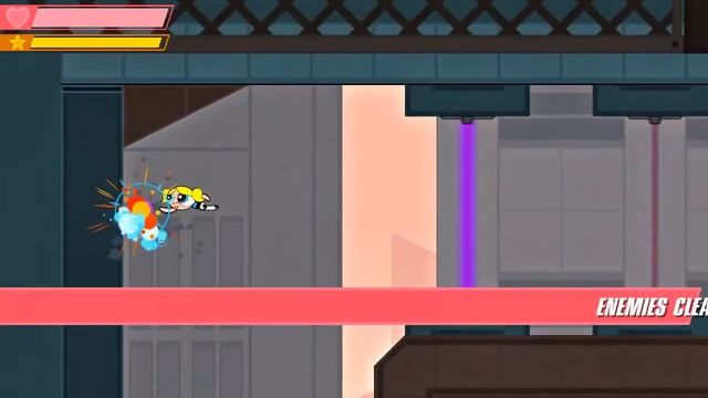 The Powerpuff Girls: Defenders of Townsville - Bubbles Gameplay смотреть онлайн