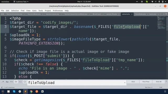 Upload file using PHP | move_uploaded_file() and file restriction explained | PHP for beginners 5 смотреть онлайн