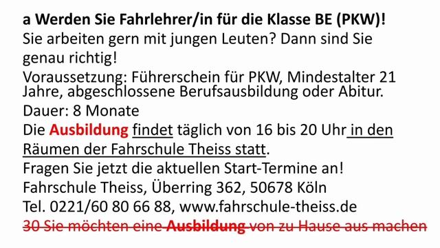 Іспит з німецької мови gast DTZ A2/ B1, Lesen, Teil 2 (читання, частина 2). Завдання та відповіді смотреть онлайн