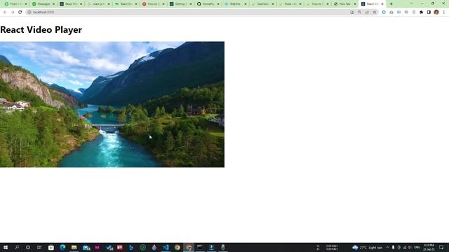 How to Create a Custom Video Player in React JS in 2023 | Video Player in React JS смотреть онлайн