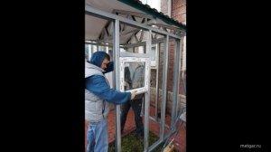 Каркасный сарай 2 х 2 м