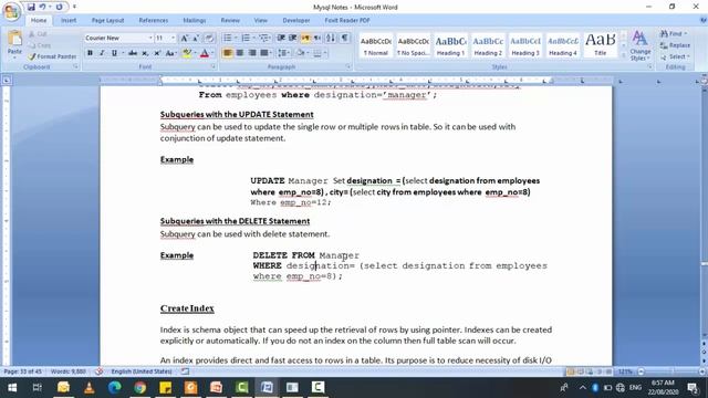 SQL - SUB-QUERIES WITH DELETE смотреть онлайн