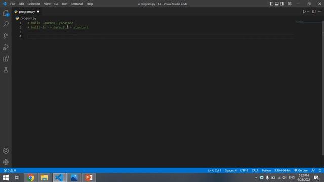 Python dasturlash darslari | 14-dars | Built-in tushunchasi смотреть онлайн