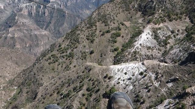 Worlds longest Zipline. Ziprider at the Copper Canyon, Mexico смотреть онлайн