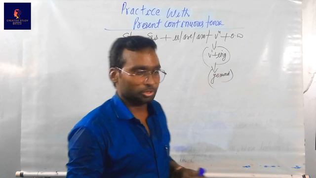 Practice With Present Continuous| English Speaking Course By John Sir Class 11 |Creative Study Batc смотреть онлайн