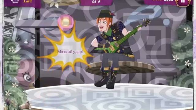 Весений фестиваль Китти Чешир (5 уровень). Игра Ever After High - Kitty смотреть онлайн