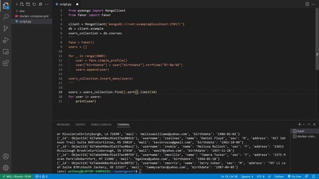 How to Sort Results in PyMongo смотреть онлайн