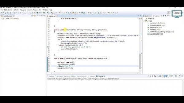 9. LDAP Java : LDAP How to add user in group in Java
