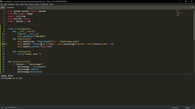 QRCode Based Payment System using Python Part 1 смотреть онлайн