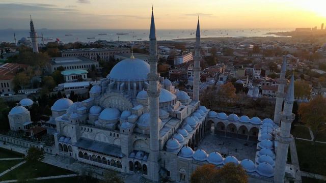 Мечеть Сулеймание. Стамбул. Süleymaniye Camii. Suleymaniye Stambul DJI Mini 3 Pro