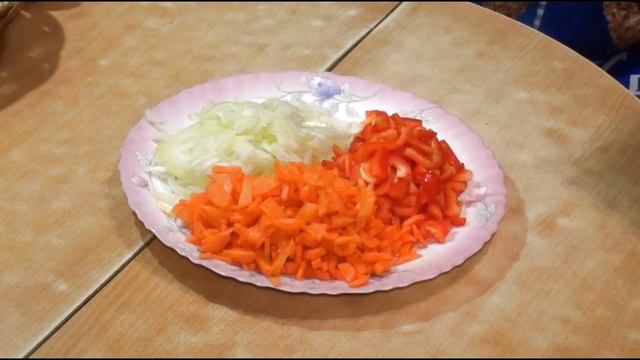 Палтус запечённый с овощами / Baked halibut with vegetables смотреть онлайн