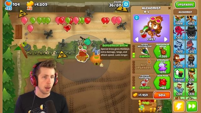My FAVORITE 4th Path Tower! (Sniper Monkey Mod in Bloons TD 6) смотреть онлайн