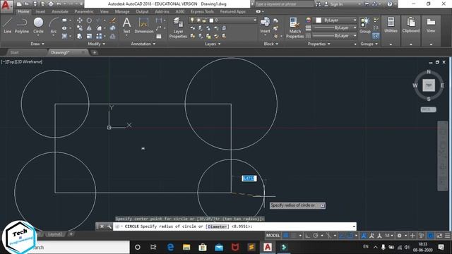 AutoCAD Tutorial-20 || Learn Block,Insert,Block-edit command in Autocad ||Block Toolbar||By Arun Si смотреть онлайн