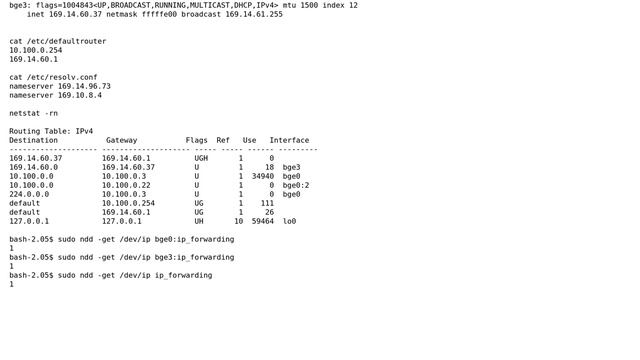 DevOps & SysAdmins: IP routing Solaris 9 access the internet from local network смотреть онлайн