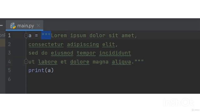 Multiline Strings In Python смотреть онлайн