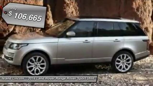 2016 Land Rover Range Rover L160003 смотреть онлайн