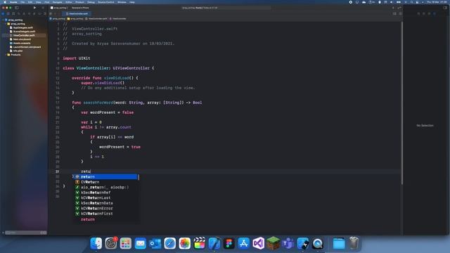 Swift Programming Logic, #29: Array Search смотреть онлайн