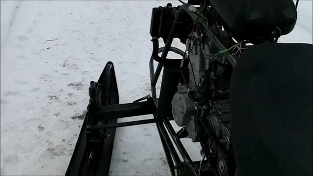 Двигатель 250 см3, 177MM на снегоцикле МикС Х250 смотреть онлайн