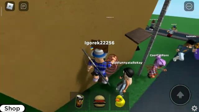 Играю в режим "Don't press the button" смотреть онлайн