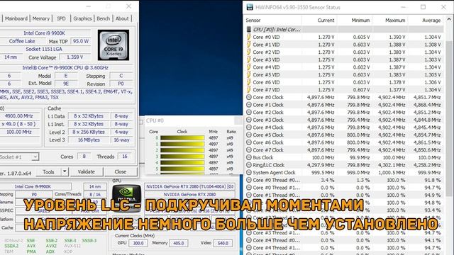 Intel core i9-9900k (обзор): тестирование, скальпирование, замена крышки на кастомную!) смотреть онлайн