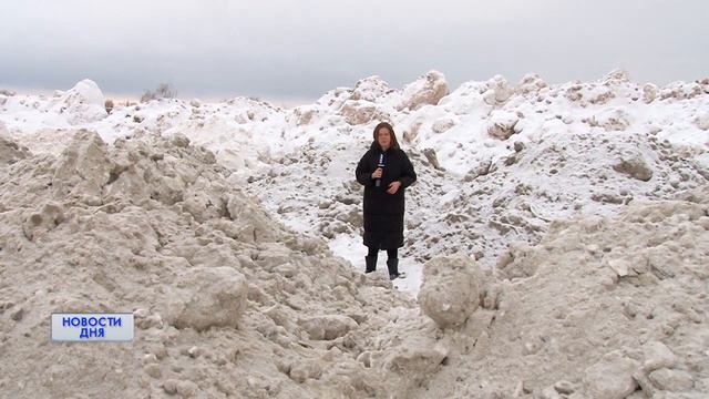 Свалки снега посреди города смотреть онлайн