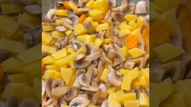 ГРИБНОЙ СУП ЗА 15 МИНУТ.НЕРЕАЛЬНО ВКУСНО И БЫСТРО.PILZSUPPE.