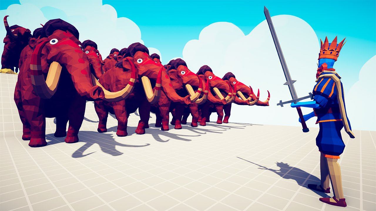 TRIBAL TEAM vs MEDIEVAL TEAM | TABS - Totally Accurate Battle Simulator смотреть онлайн