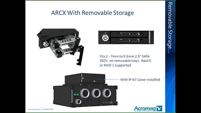 Rugged Embedded Computer Features Intel® Core™ i7 CPU | Acromag ARCX-4000 смотреть онлайн