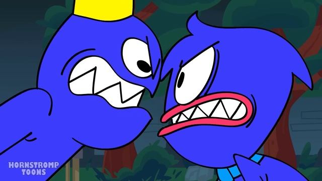 ''GoodBye'' BLUE ? FNF Rainbow Friends Animation смотреть онлайн