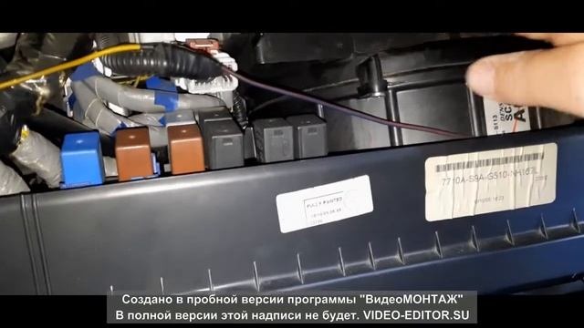 Ремонт отопителя салона.Не работает вентилятор отопителя Honda SR-V RD-2. смотреть онлайн