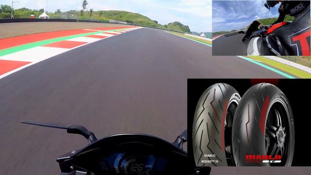 REVIEW : PIRELLI DIABLO ROSSO IV CBR250RR DI SIRKUIT MANDALIKA | #tmcblog смотреть онлайн
