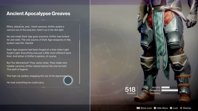 I Stopped Counting The Armageddons (Ancient Apocalypse Greaves - Destiny 2: Forsaken) смотреть онлайн