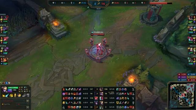 DWG KIA (Ezreal) - 13/4/6 KDA GAMEPLAY смотреть онлайн