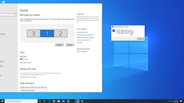 Choose your monitors in Microsoft Remote Desktop смотреть онлайн