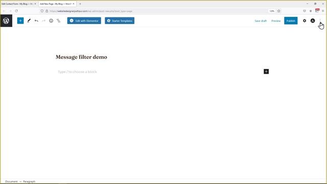 How To Set Up Message Filter For Contact Form 7 In WordPress | WordPress Tutorial смотреть онлайн