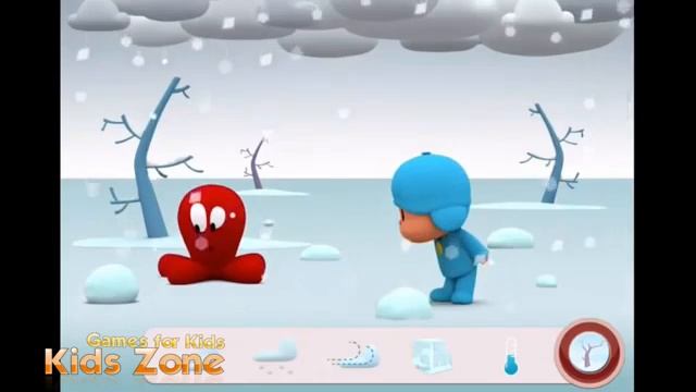 Pocoyo Playset Weather & Seasons   Pato And Pocoyo Best New Games   Best New App For Kids