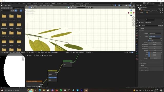 Make REALISTIC Apple tree in 12 MINUTES Blender 3.2 смотреть онлайн