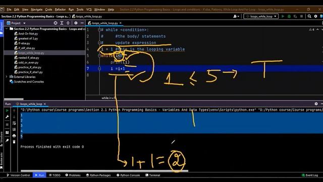 "Mastering the Art of Iteration: Exploring While Loops in Python" смотреть онлайн