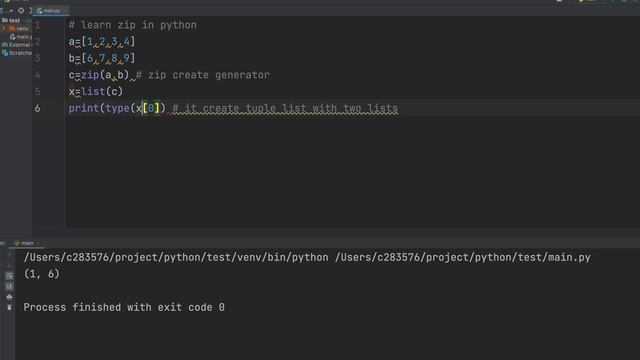 learn zip in python | python | tutorial | interview question смотреть онлайн