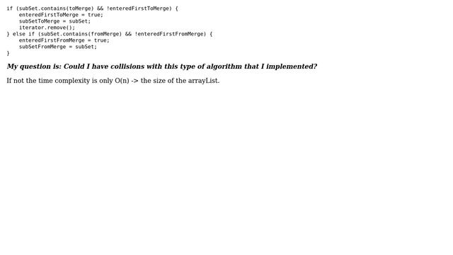 Complexity of ArrayList of LinkedHashSet смотреть онлайн