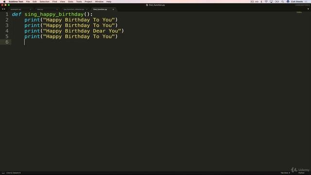 Defining Functions | Coding for Kids: Python: Learn to Code with 50 Awesome Games and Activities смотреть онлайн