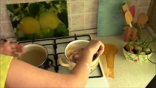 Вкуснейший, наваристый куриный суп с манной крупой, с овощами и без картошки смотреть онлайн