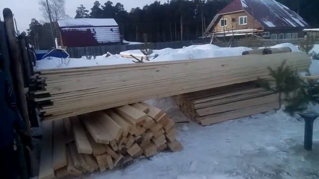 пгт Орёл День первый строительство дома на сваях из бруса 150*150 смотреть онлайн